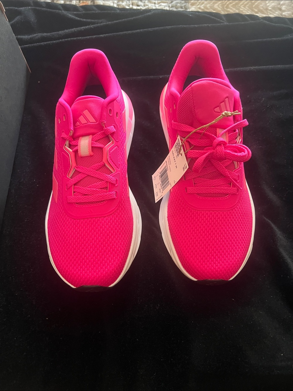 adidas Women's Vibrant Hot Pink Athletic Sneakers